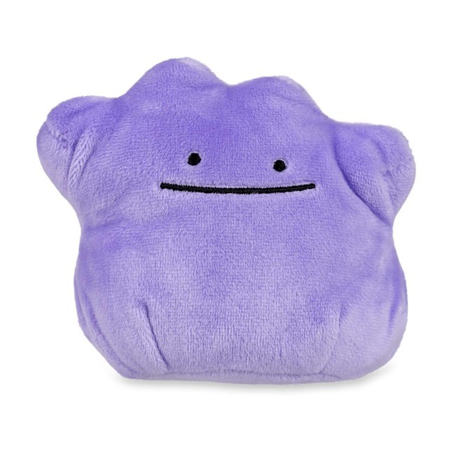 Ditto Sitting Cuties Plush - 4 ¾ In. | Pokémon Center Canada