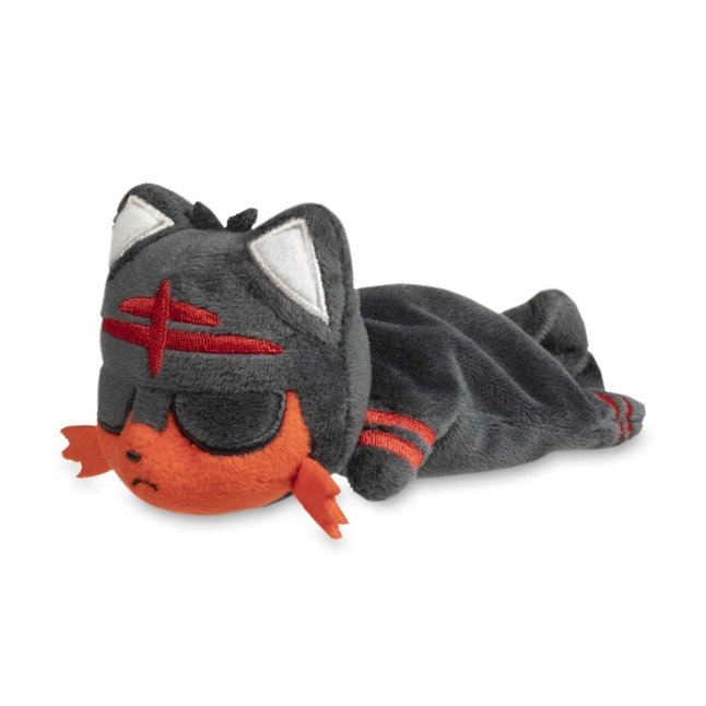 Sleeping Litten Kuttari Cutie Plush | Pokémon Center Official Site