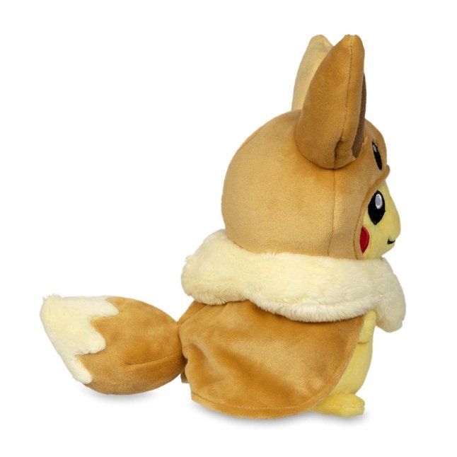 Eevee Cape Pikachu Poké Plush - 9 In.