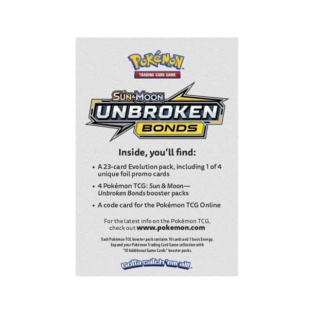 Pokémon TCG: Sun & Moon-Unbroken Bonds Build & Battle Box