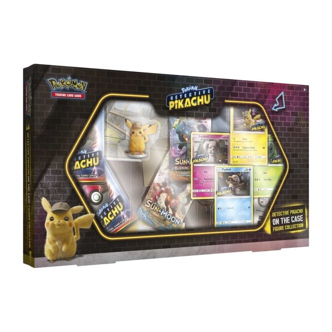 Detective pikachu shop figure set