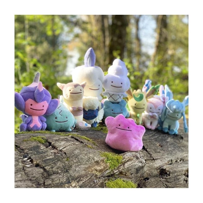 Plush Pokemon fit Ditto