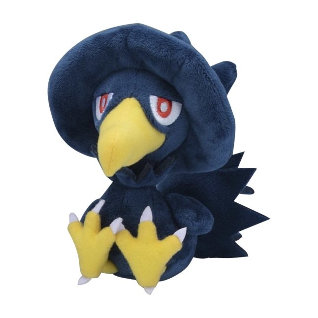 Murkrow Sitting Cuties Plush 6 In. Pokemon Center UK Official Site