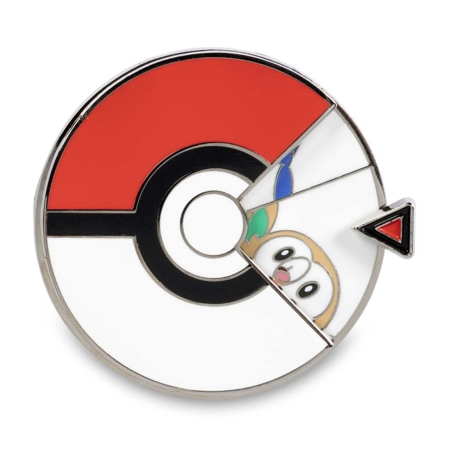 Rowlet, Litten & Popplio Pokémon Spinner Pin | Pokémon Center Official Site