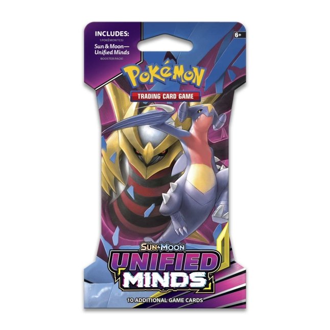 Pokémon TCG Sun & MoonUnified Minds Sleeved Booster Pack (10 Cards