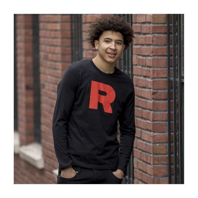 Team Rocket Fitted Long-Sleeve T-Shirt - Men's | Pokémon