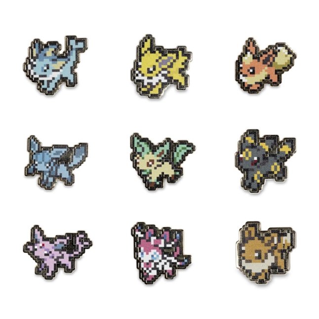 PIN SET: Eeveelutions