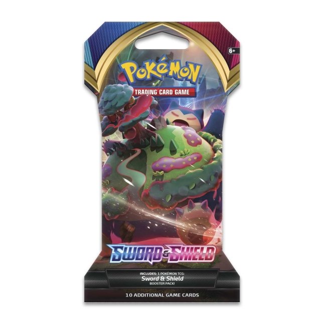 Pokmon TCG: Sword & Shield Sleeved Booster Pack (10 Cards) | Pokmon Center Official Site Pokmon TCG: Sword & Shield Sleeved Booster Pack (10 Cards) | Pokmon Center Official Site