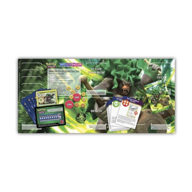 Jogo de Cartas Pokémon - Deck Espada e Escudo - Rillaboom - Copag