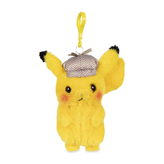 POKEMON Detective Pikachu Plush Key Chain Pokemon Center UK Official Site