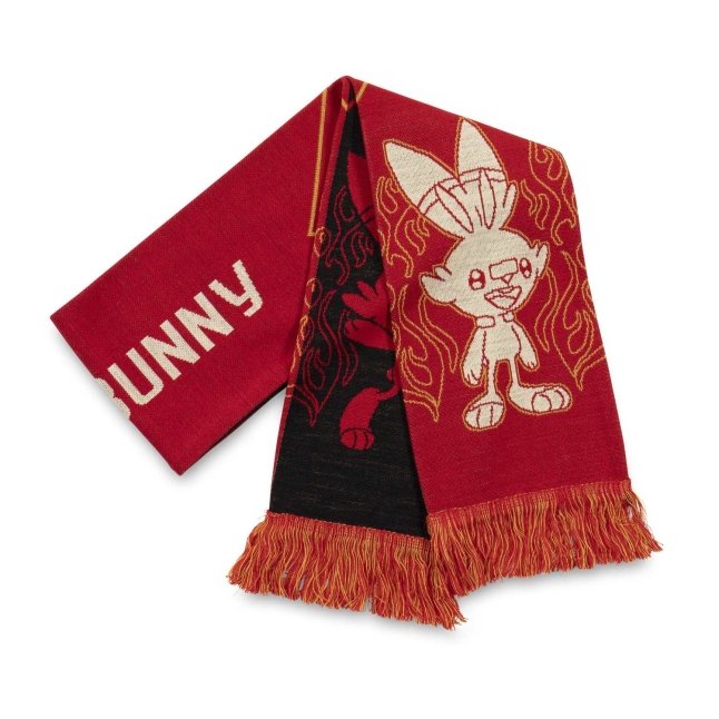 Scorbunny Galar First Partner Knit Scarf (One Size-Adult