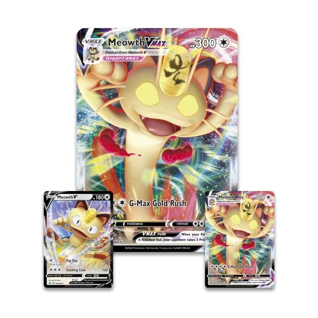 Pokémon TCG: Meowth VMAX Special Collection | Pokémon Center