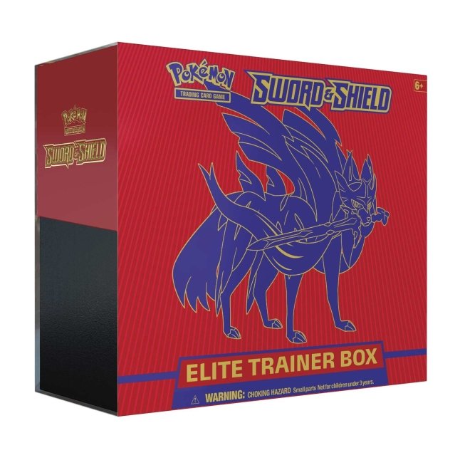 Pokémon TCG: Sword & Shield Elite Trainer Box (Zacian)