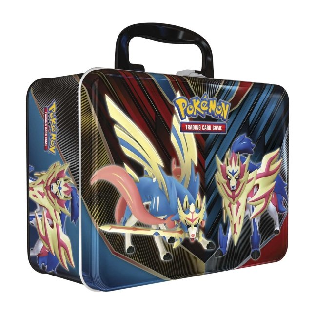 Pokemon Collectors Chest Tin Opening