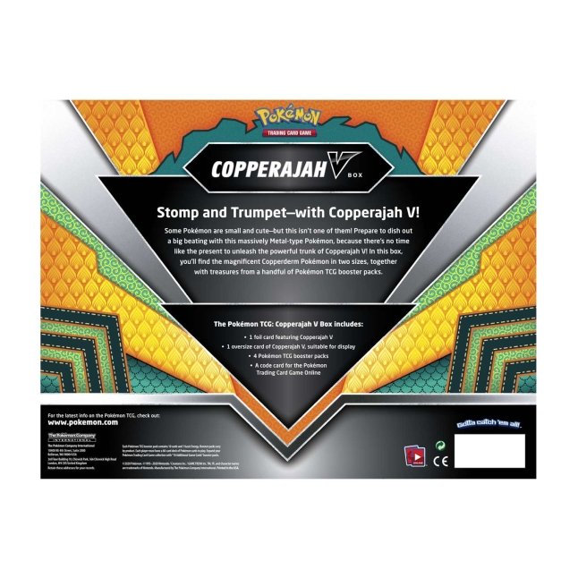 Pokémon TCG: Copperajah V Box | Pokémon Center Official Site