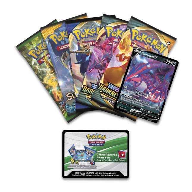 Pokmon TCG: V Powers Tin (Eternatus V) Pokmon TCG: V Powers Tin (Eternatus V)