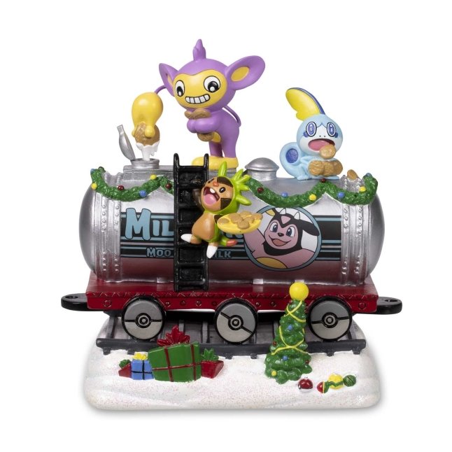 Moomoo Milk Pokémon Holiday & Home Bottle & Plate Set (4-Piece)
