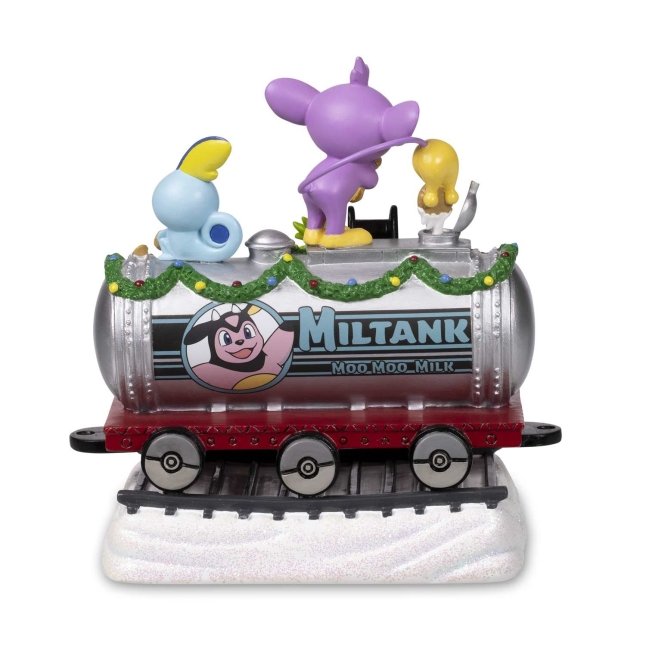 Delibird Holiday Express Moomoo Milk & Cookies Tank Car Figure