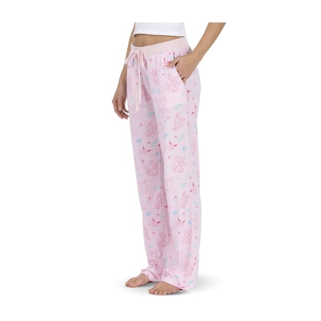 Relax with Eevee Pink Lounge Pants - Women