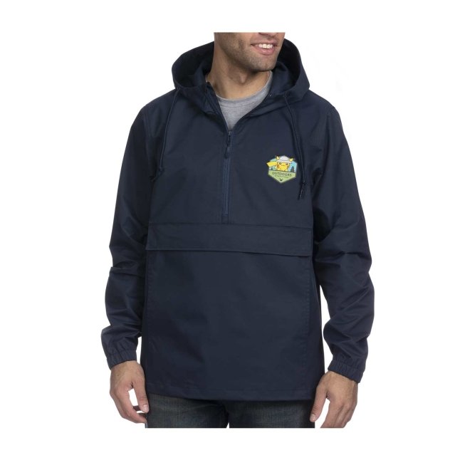Outdoors with Pokémon Navy Windbreaker Jacket - Adult | Pokémon