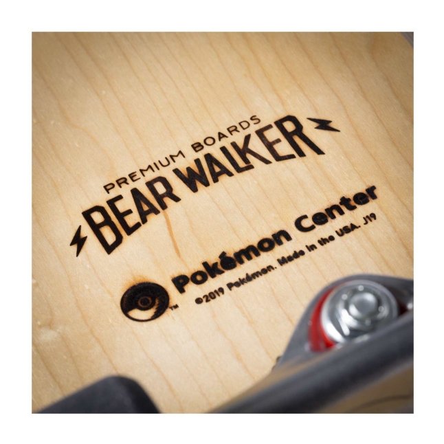 Pokémon Center × Bear Walker: Pikachu Skateboard | Pokémon Center