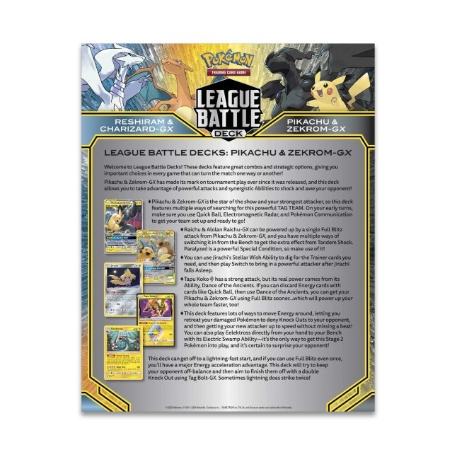 Best EVER Pokemon Decks?? - Pikachu & Zekrom-GX Reshiram & Charizard-GX  League Battle Theme Boxes 