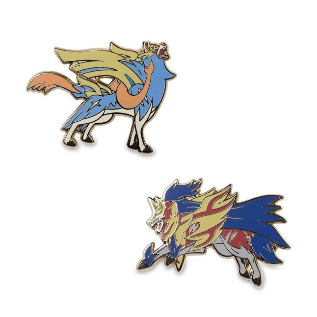 Zacian & Zamazenta Pokémon Pins (2-Pack)