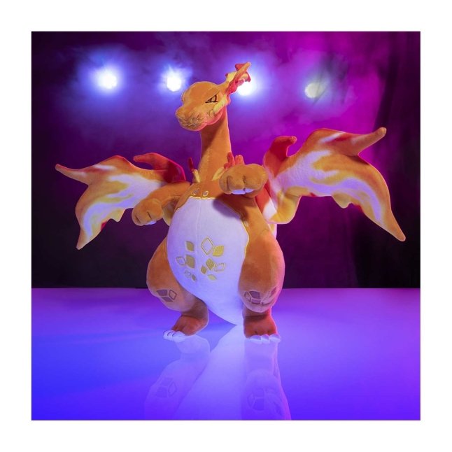 Mega Evolution Charizard Plush, Pokemon Mega Charizard Plush