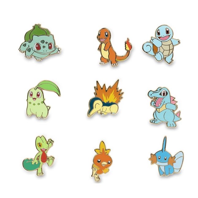 Pack: Pokémon Kanto - Keychains