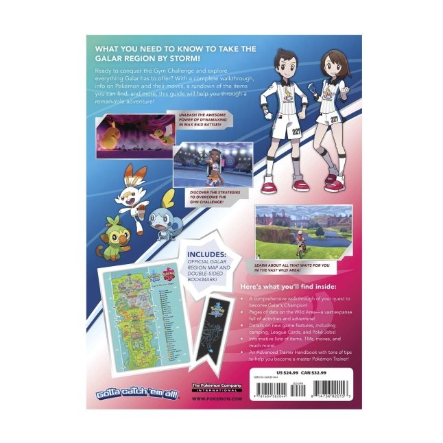 Pokemon Sword and Pokemon Shield GALAR ART Book Illustration