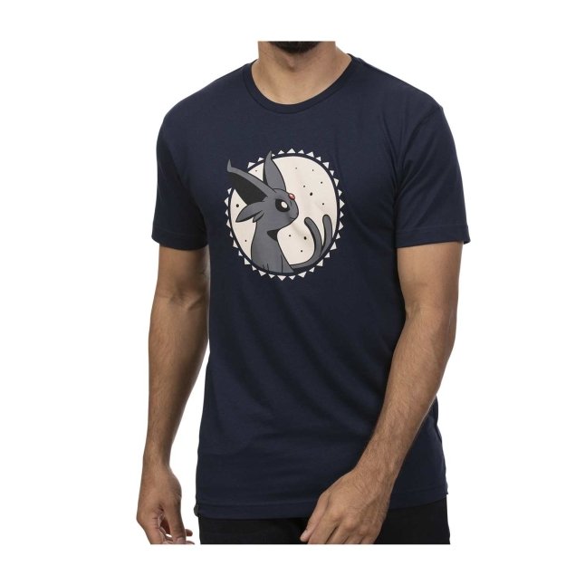 Light of the Sun: Espeon Navy Relaxed Fit Crew Neck T-Shirt - Adult ...