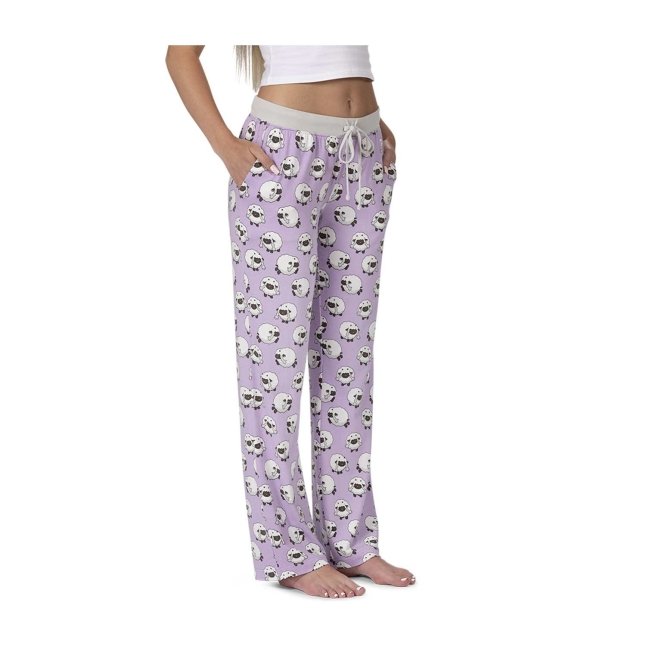 Wooloo Lavender Lounge Pants - Women | Pokémon Center Official Site