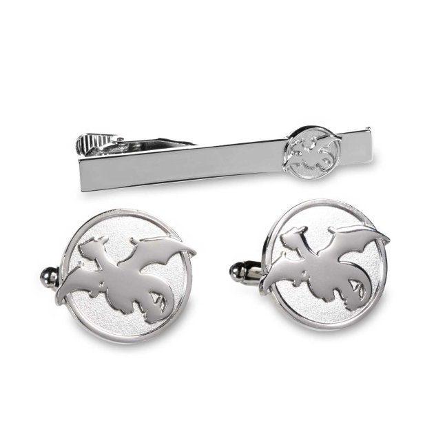 The Tie Bar Men's Cufflinks - in Silver, Metal, Solid