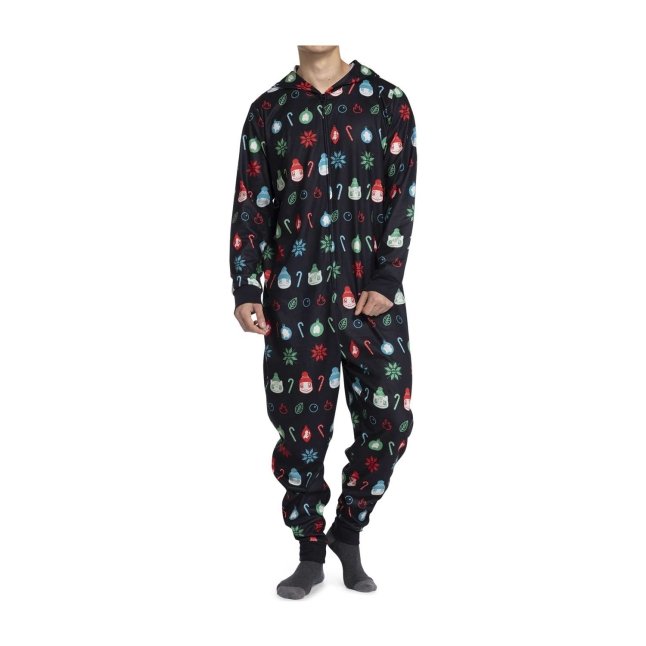 Beperking studie Demon Play Kanto First Partner Holiday Hooded One-Piece Pajamas - Men | Pokémon Center  Official Site