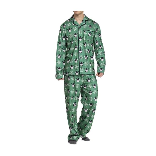 Automatisering tegenkomen Vervelen Pikachu Snowflakes Flannel Button-Up Pajama Set - Men | Pokémon Center  Official Site