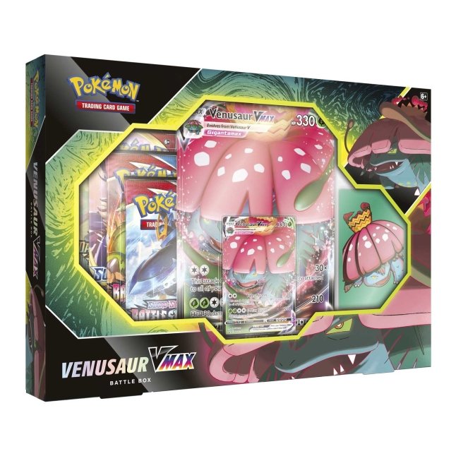 Pokémon TCG: Venusaur VMAX Battle Box | Pokémon Center Official Site