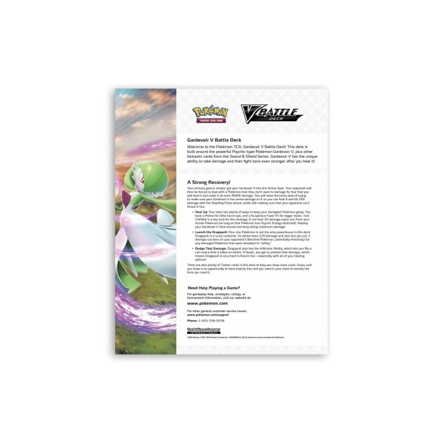 Pokemon Trading Card Game Gardevoir V Battle Deck 