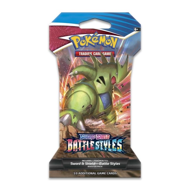 Pokémon TCG: Sword & Shield-Battle Styles Sleeved Booster Pack (10 Cards)