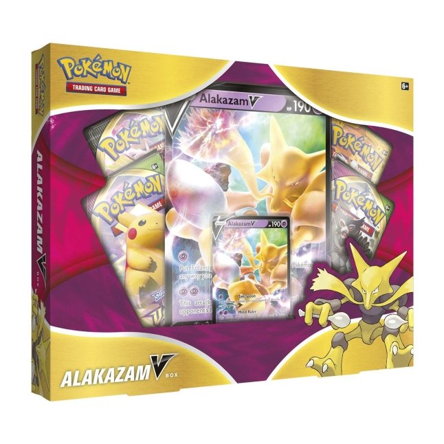 Pokémon TCG: Alakazam V Box  Pokémon Center Official Site