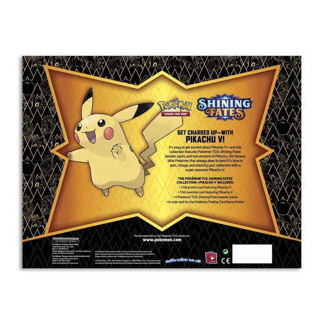 Pikachu V [SWSH061] JUMBO, Oversized, Shining Fates Pokemon TCG Promo Card