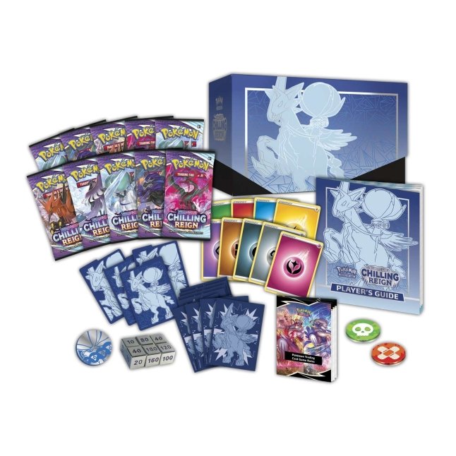 Pokmon TCG: Sword & Shield-Chilling Reign Pokmon Center Elite Trainer Box  (Ice Rider Calyrex) | Pokmon Center Official Site