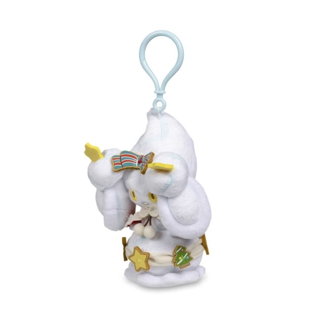 Alcremie Pokémon Winter Carnival Poké Plush Key Chain | Pokémon
