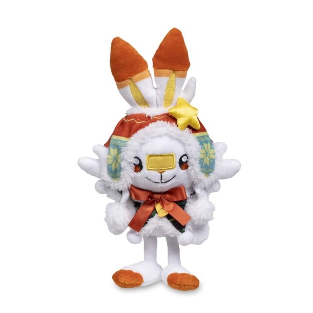 Scorbunny Pokémon Winter Carnival Poké Plush - 8 ¼ In. | Pokémon