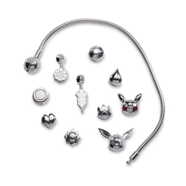 Pokémon Jewelry - Charms: Thunder Badge Sterling Silver Bead