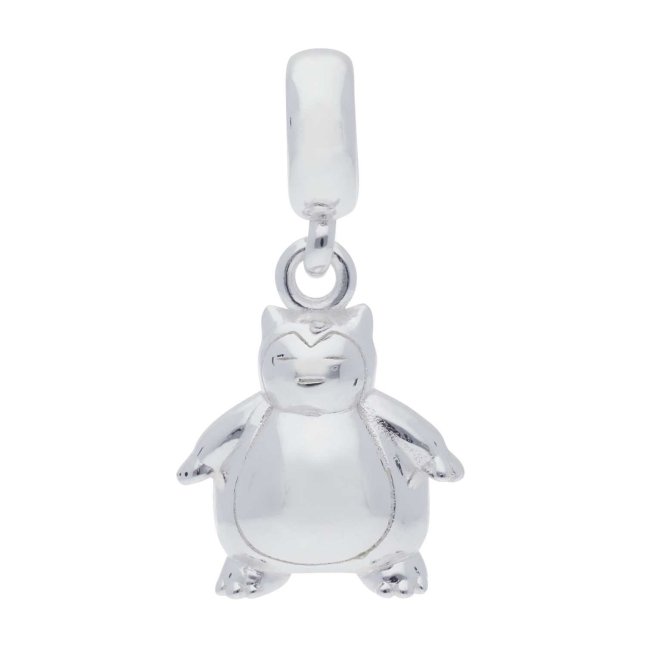 Pokémon Jewelry - Charms: Snorlax Sterling Silver Dangle Charm