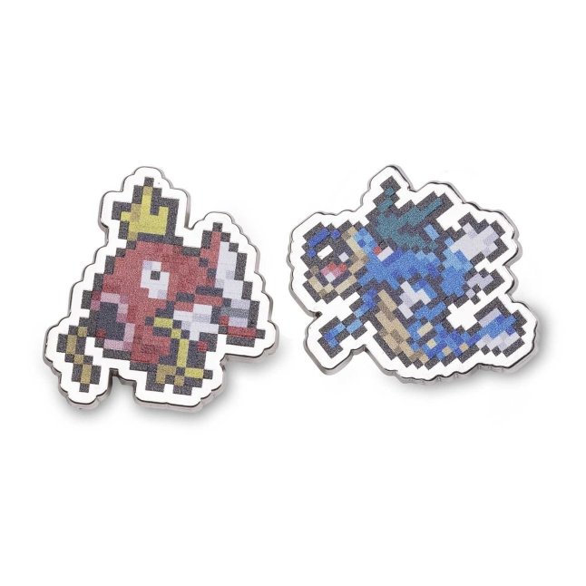 Magikarp And Gyarados Pokémon Pixel Pins 2 Pack Pokémon Center 