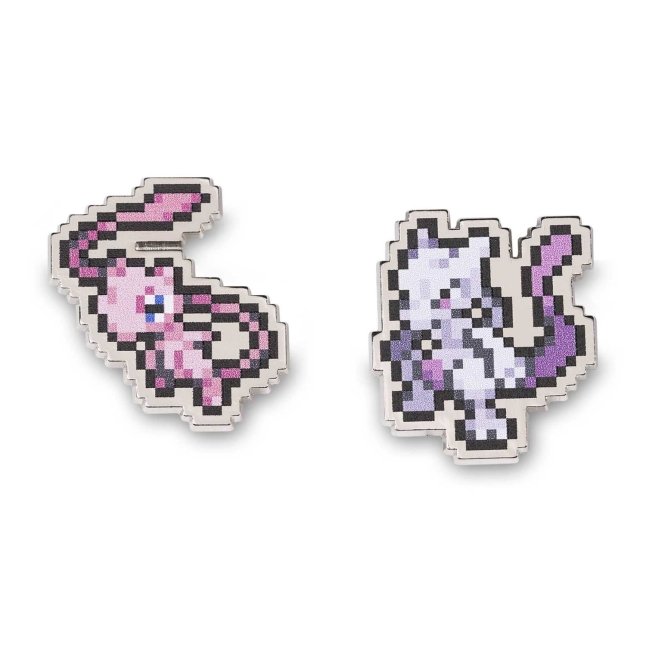 Mewtwo & Mew Pokémon Pins (2-Pack)