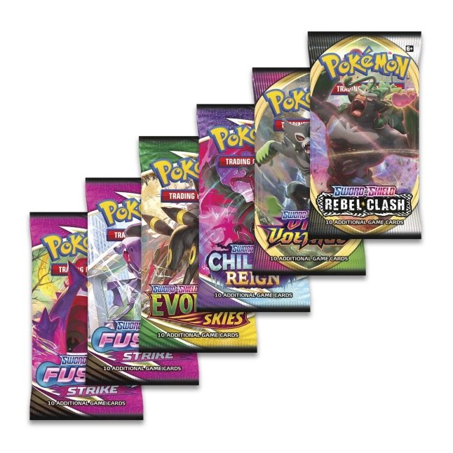 Pokémon TCG: Sword & Shield – Fusion Strike Booster Pack (10 Cards) - Video  Game Depot