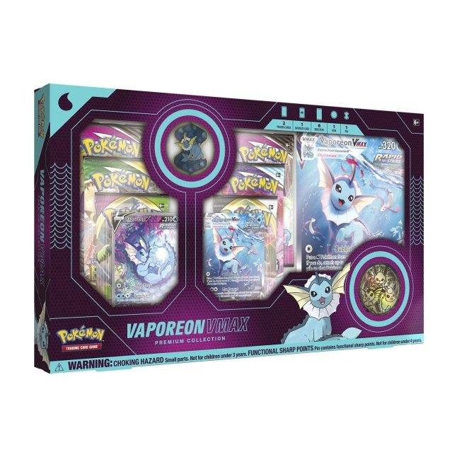vaporeon vmax pokemon card value Vaporeon VMAX - SWSH182 - Jumbo Cards - Pokemon