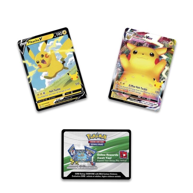 Carta Pokémon Pikachu Vmax Português Original